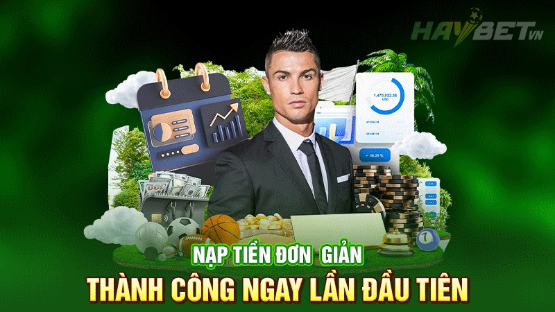 Nạp tiền đơn giản thành công ngay lần đầu tiên