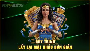 Quy trình lấy lại mật khẩu đơn giản